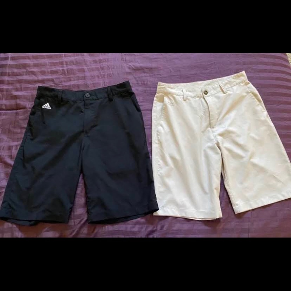 2 pairs Adidas Climate shorts Size 30